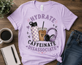 Hydrate Caffeinate Disassociate